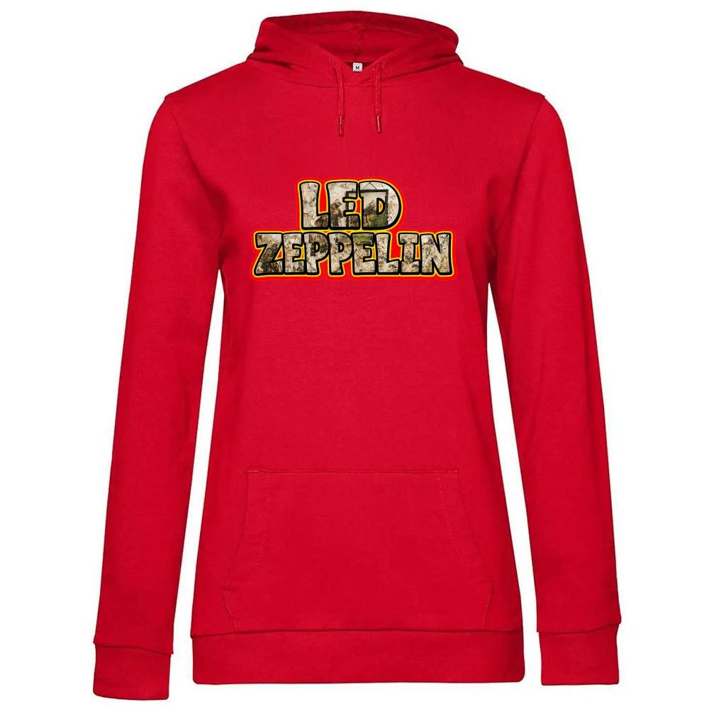 Hoodie Premium Women linea led zeppelin