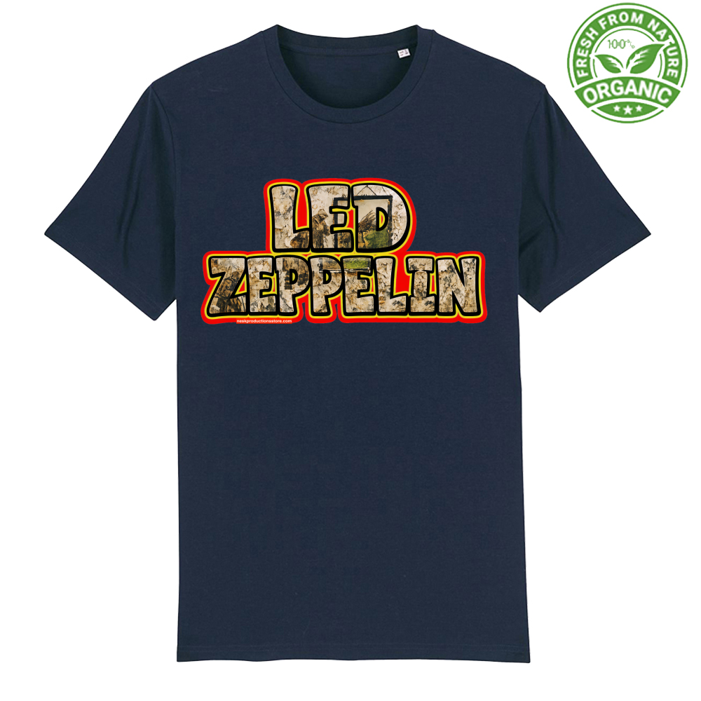 T-Shirt Unisex Organica linea Led Zeppelin  A