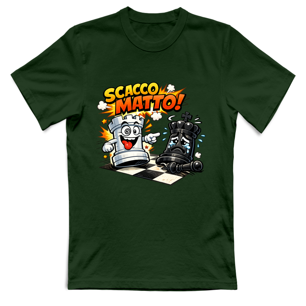 T-Shirt Unisex Linea scaccomatto