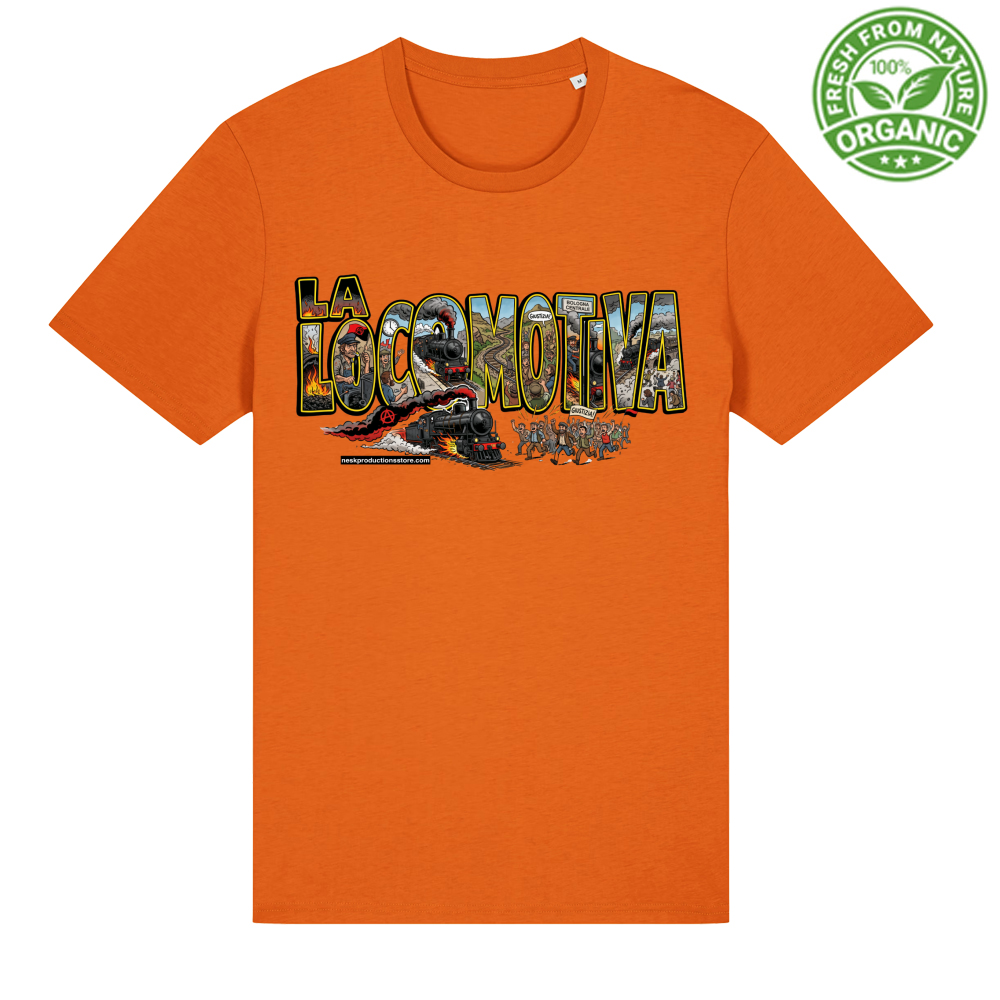 T-Shirt Unisex Organica linea la locomotiva A
