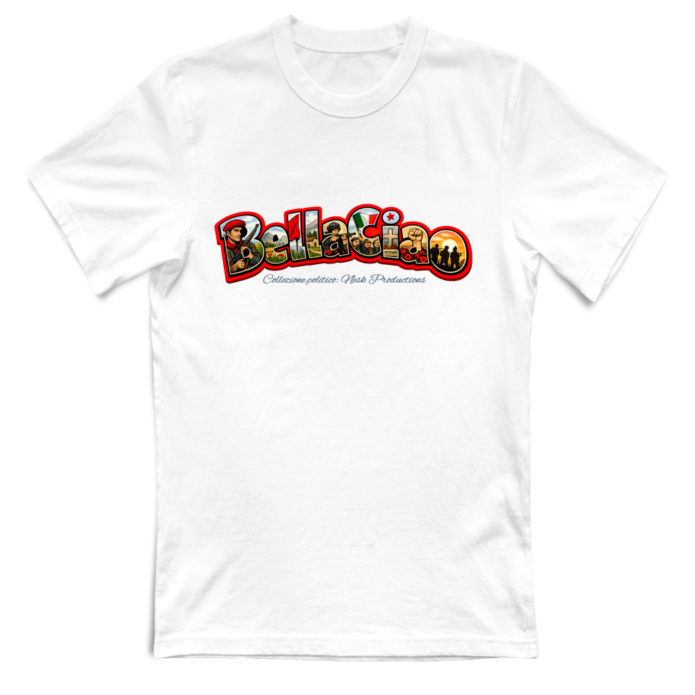 T-Shirt Unisex linea bella ciao