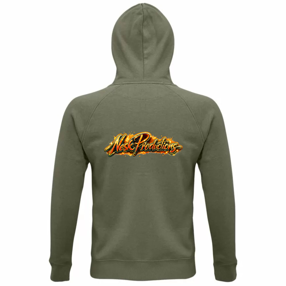 Felpa Organica Unisex Cappuccio Maglietta Verso un Mondo Migliore e Oltre