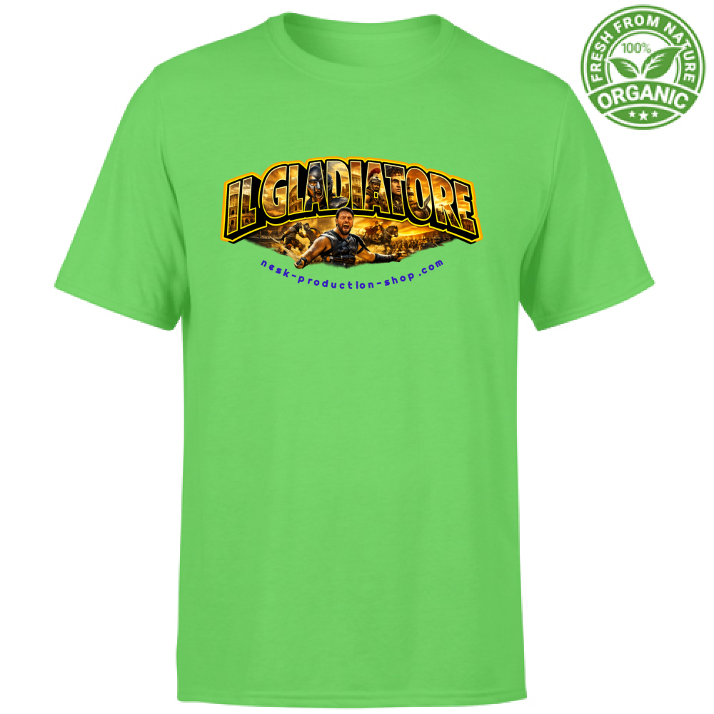 T-Shirt Unisex Organic linea gladiatore