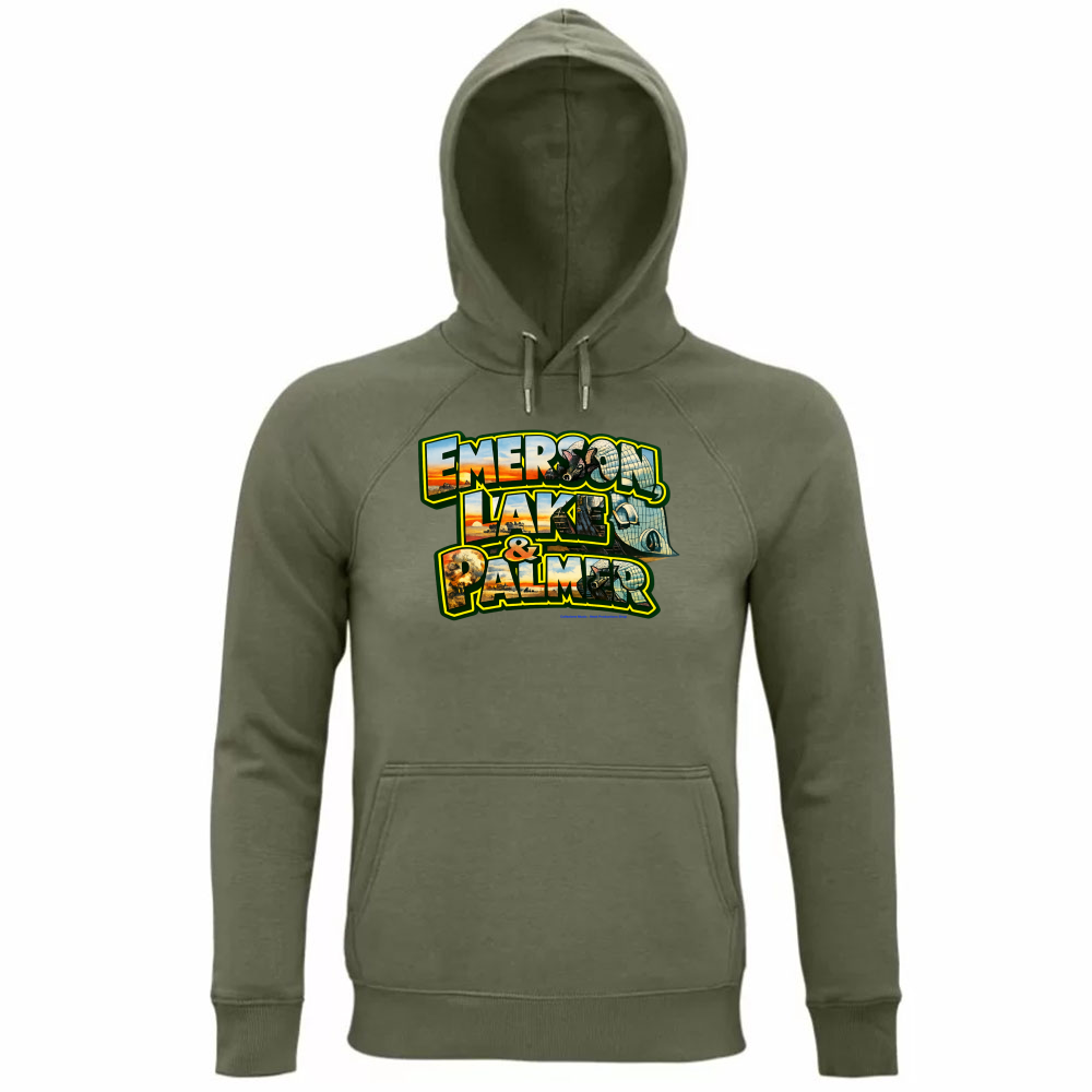 Felpa Organica Unisex Cappuccio linea ELP