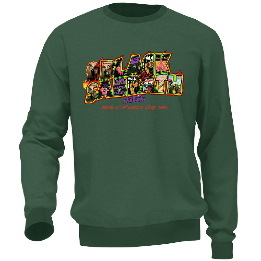 Felpa Unisex linea black sabbath