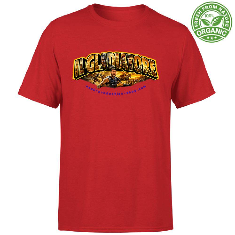 T-Shirt Unisex Organic linea gladiatore
