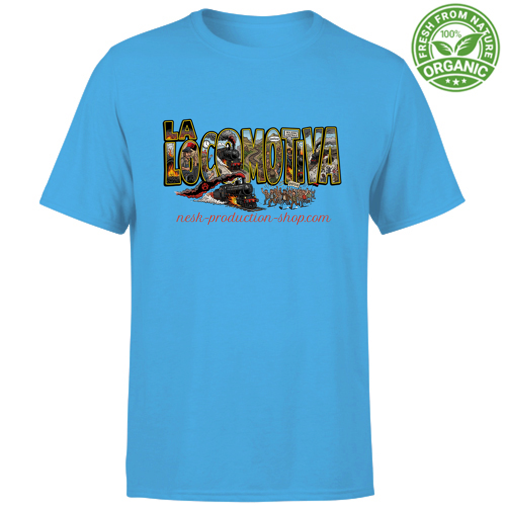 T-Shirt Unisex Organic linea la locomotiva