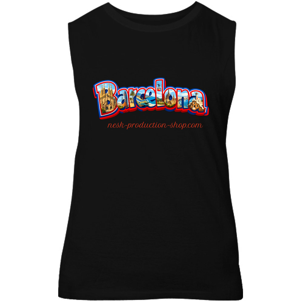 Canotta Unisex linea Barcellona