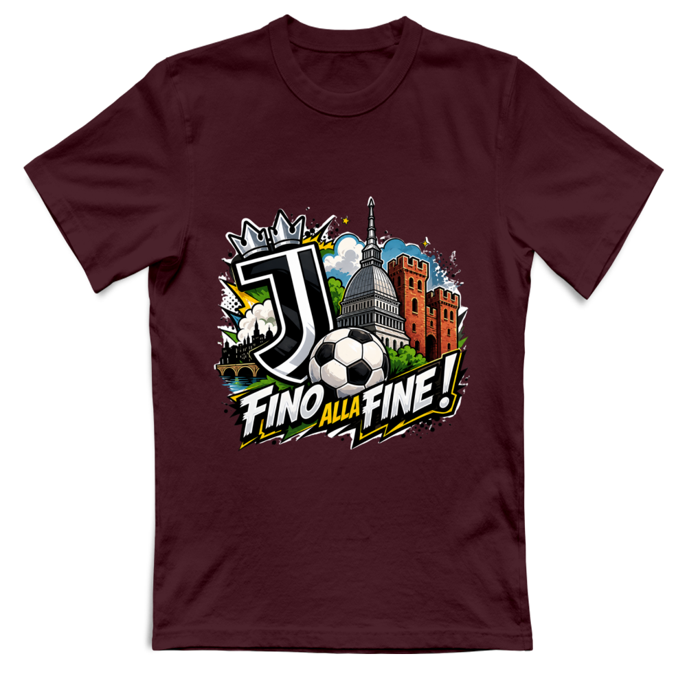 T-Shirt Unisex linea Juve fino alla fine