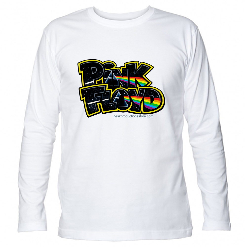 T-Shirt Unisex Manica Lunga linea Pink Floyd