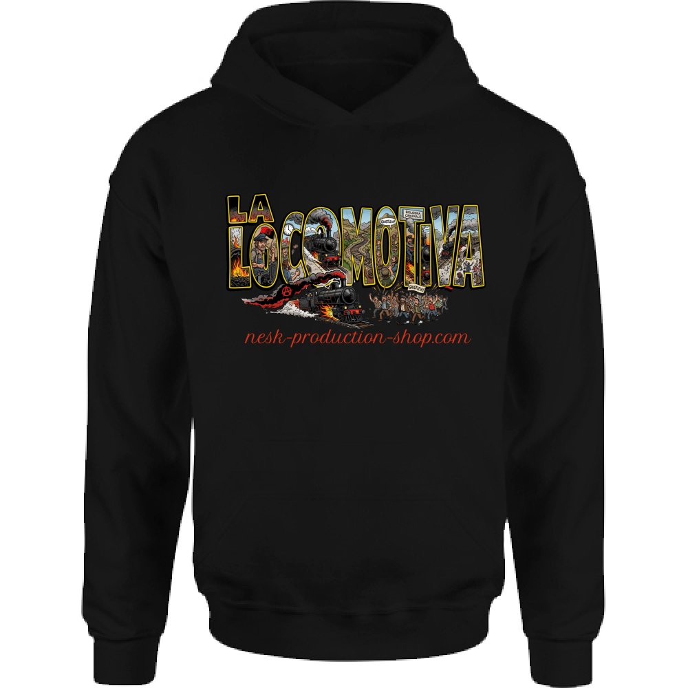 Felpa Bambino con Cappuccio linea la locomotiva