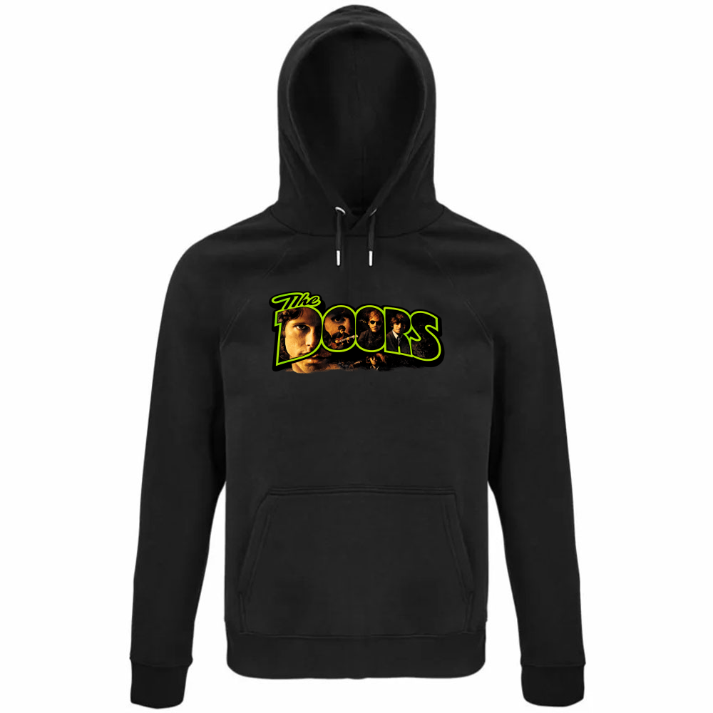 Felpa Organica Unisex Cappuccio linea doors