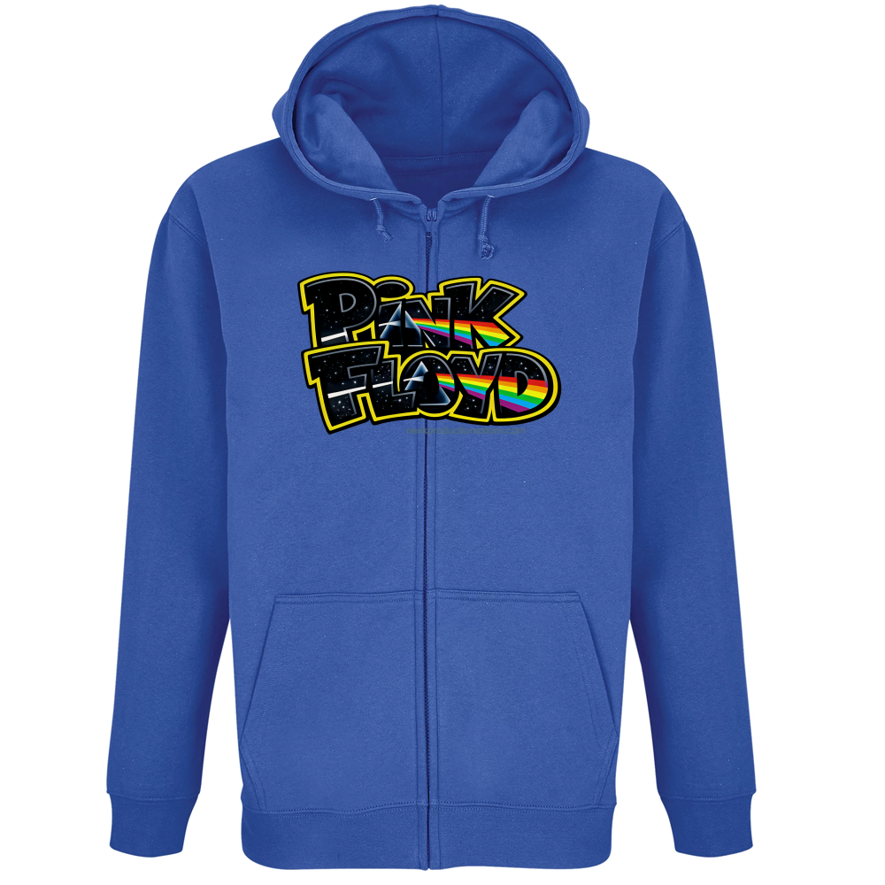 Felpa Premium Cappuccio Zip linea Pink Floyd