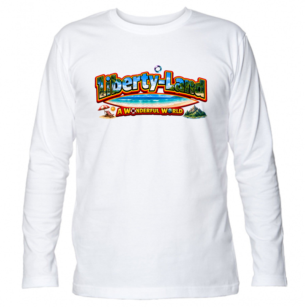 T-Shirt Unisex Manica Lunga T-Shirt Verso un Mondo Migliore