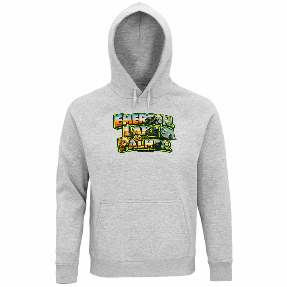 Felpa Organica Unisex Cappuccio linea ELP  A