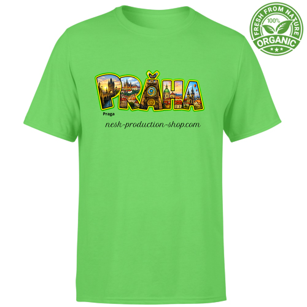 T-Shirt Unisex Organic linea praga