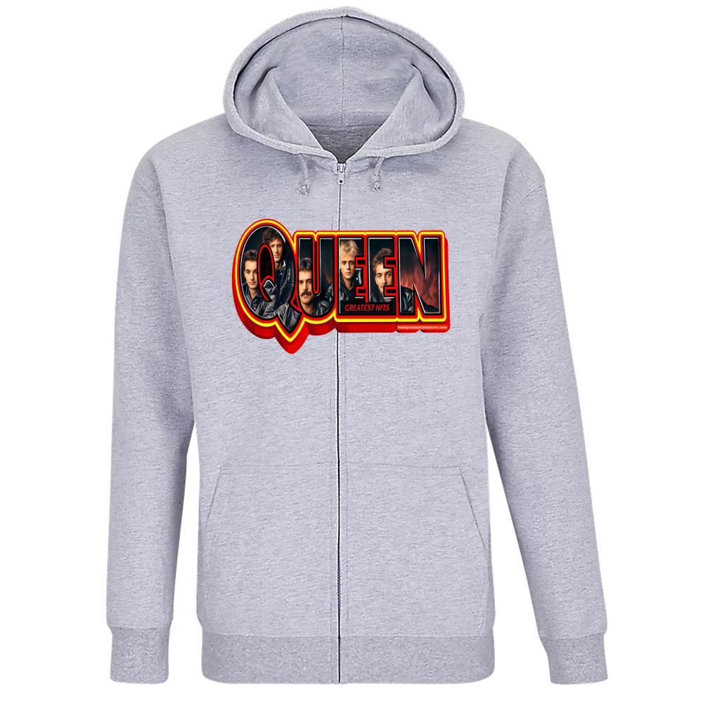 Felpa Premium Cappuccio Zip Linea Queen  A