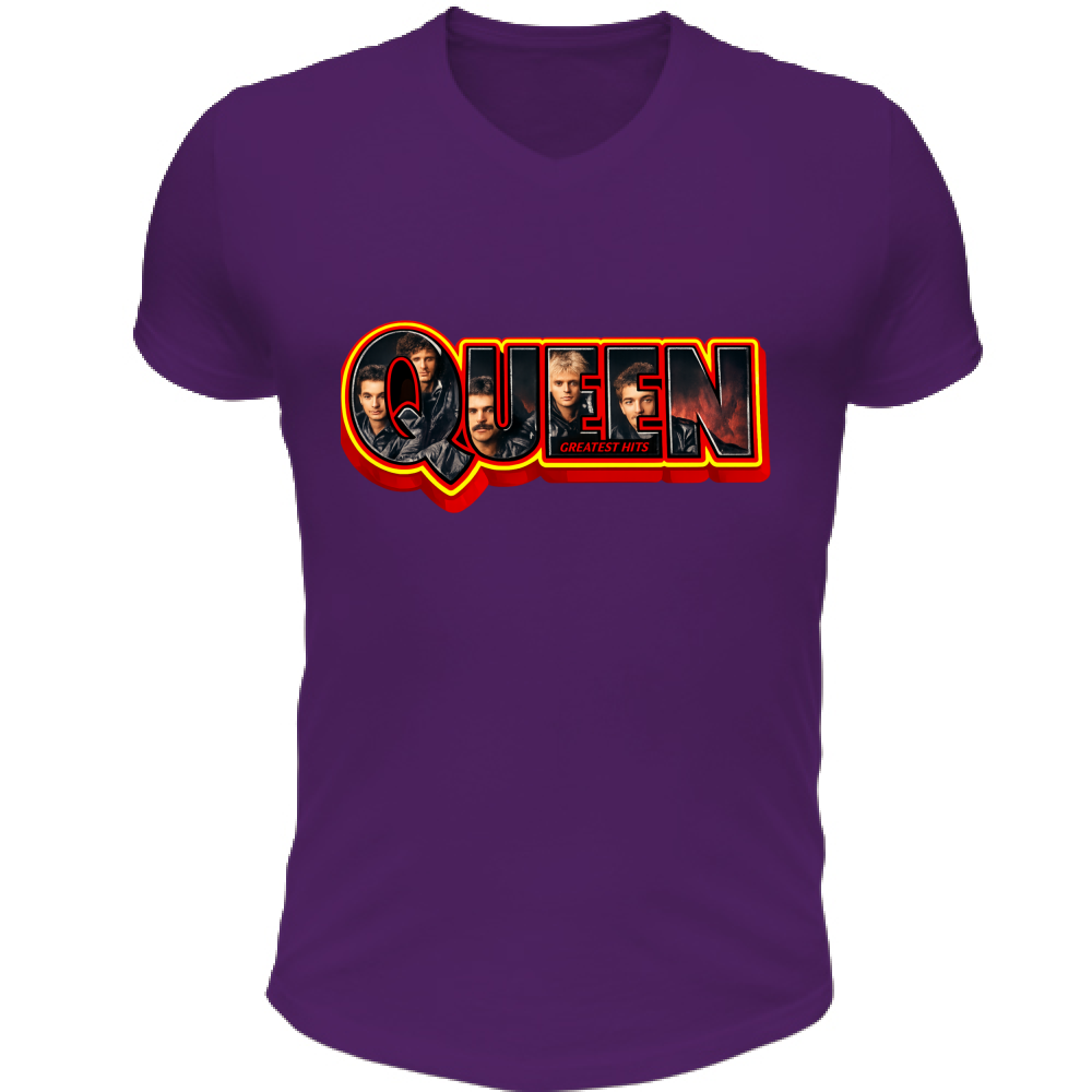 T-Shirt Unisex Scollo V linea queen