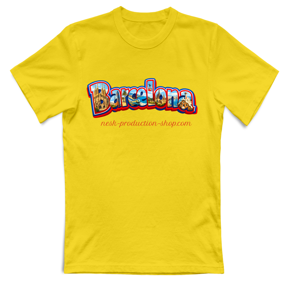 T-Shirt Unisex linea Barcellona