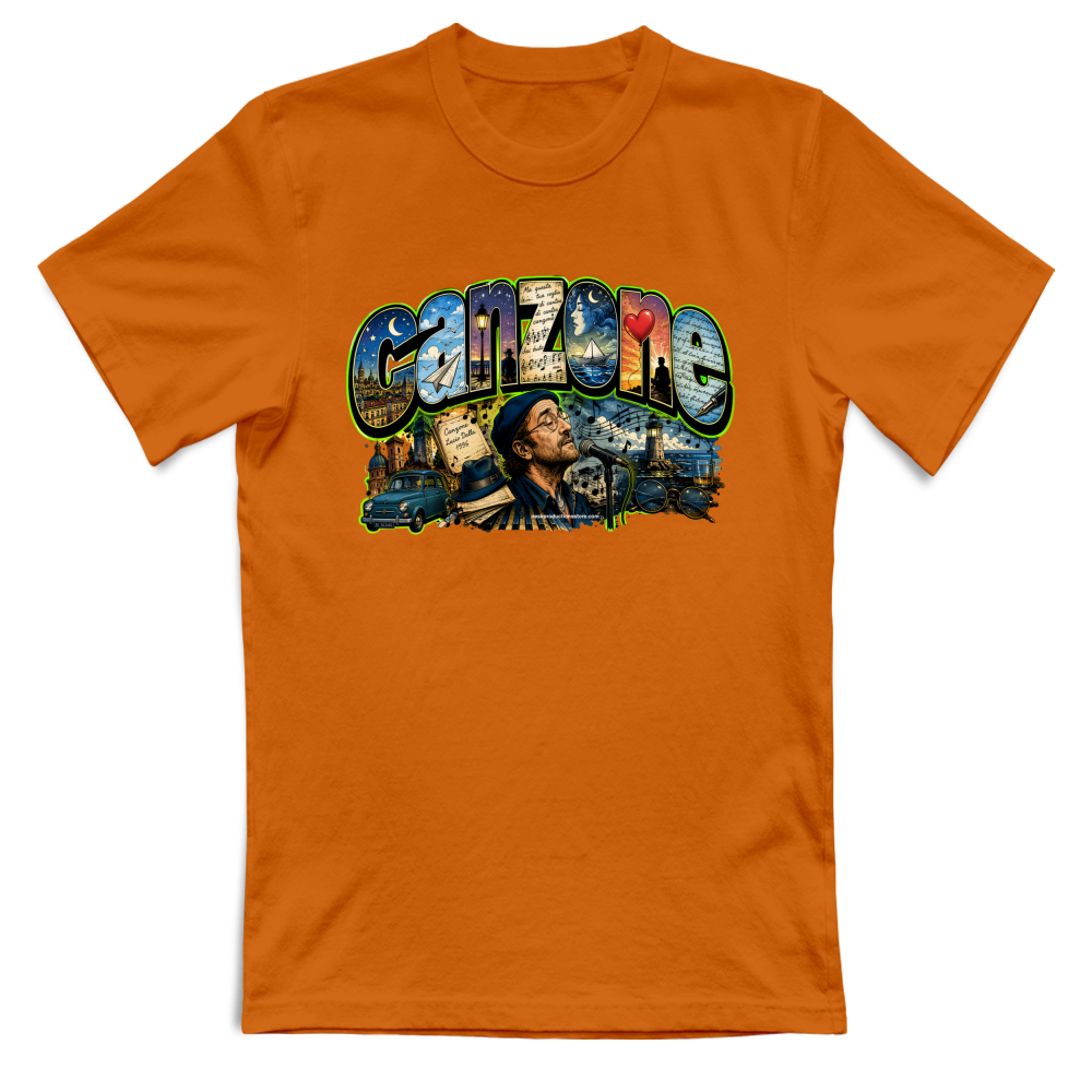 T-Shirt Unisex linea Canzone Dalla