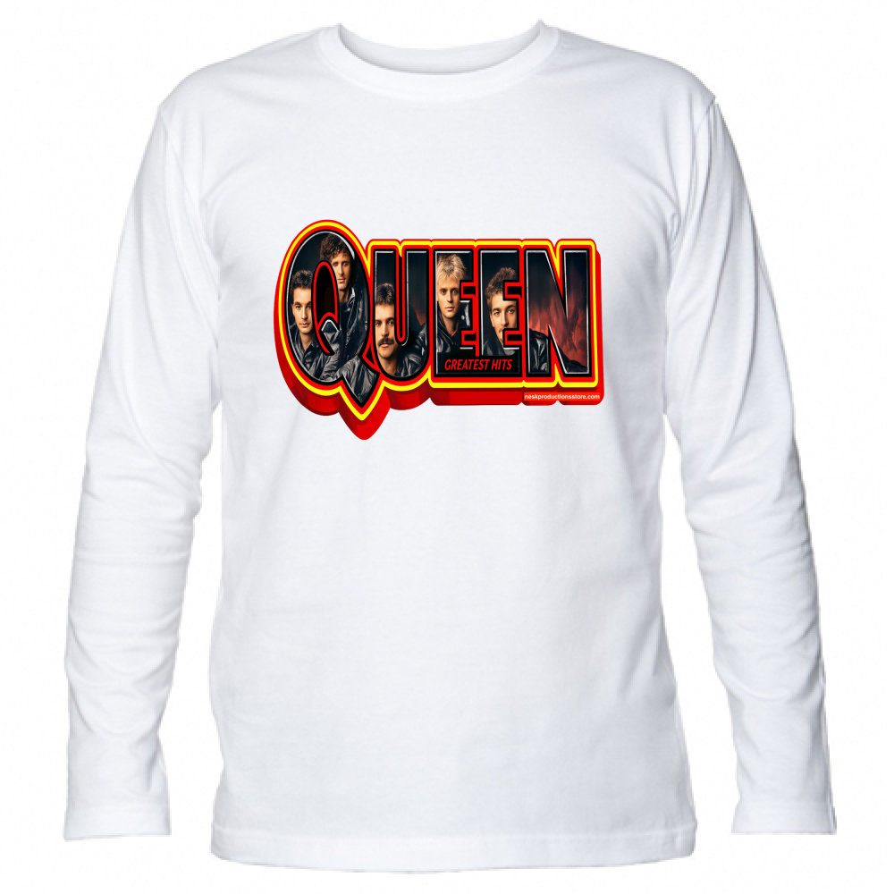T-Shirt Unisex Manica Lunga Linea Queen  A