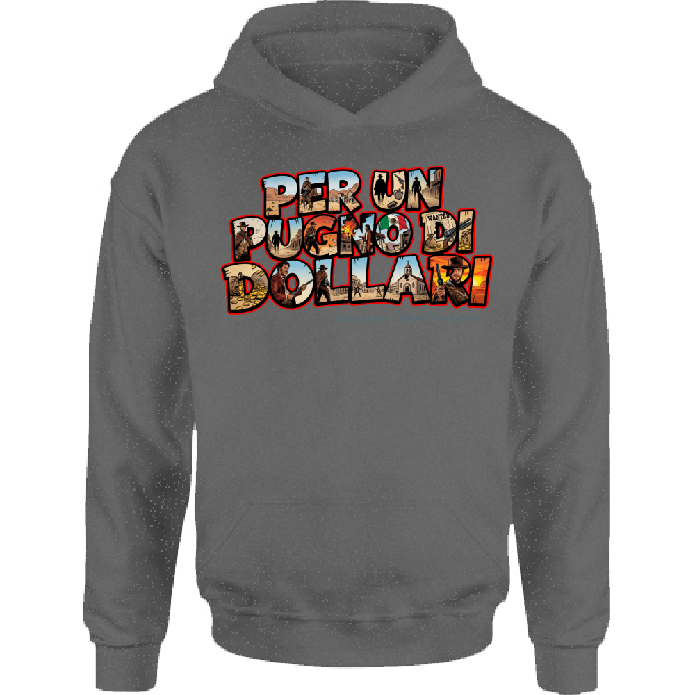 Felpa Bambino con Cappuccio Linea pugno di dollari