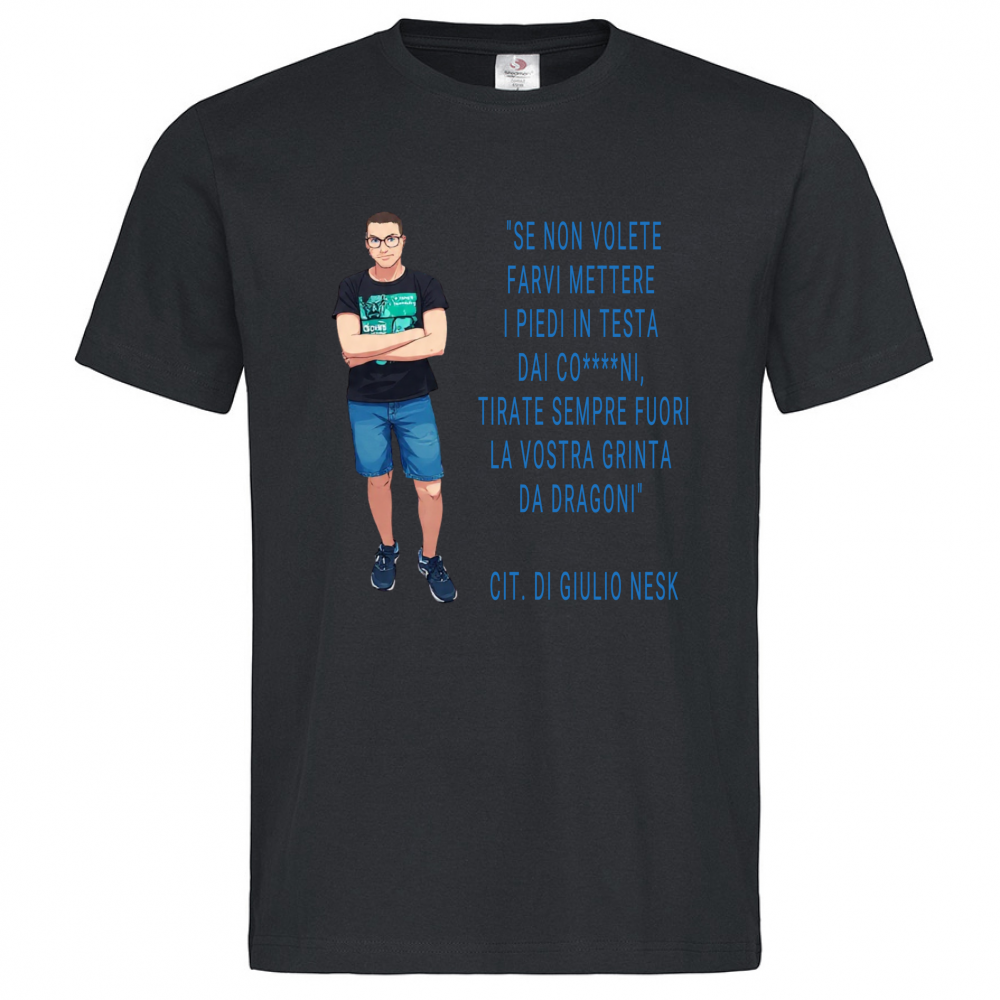 T-Shirt Men Premium T-Shirt con una Frase Motivazionale