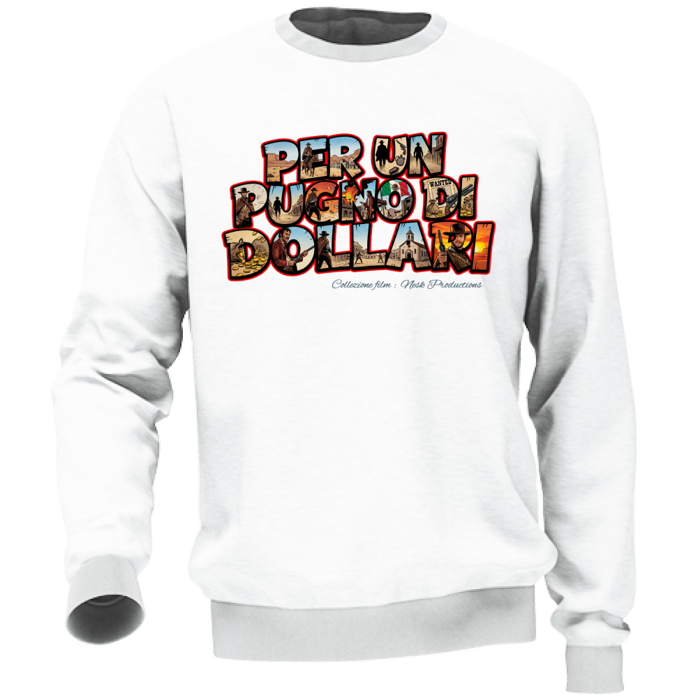 Felpa Unisex Linea pugno di dollari