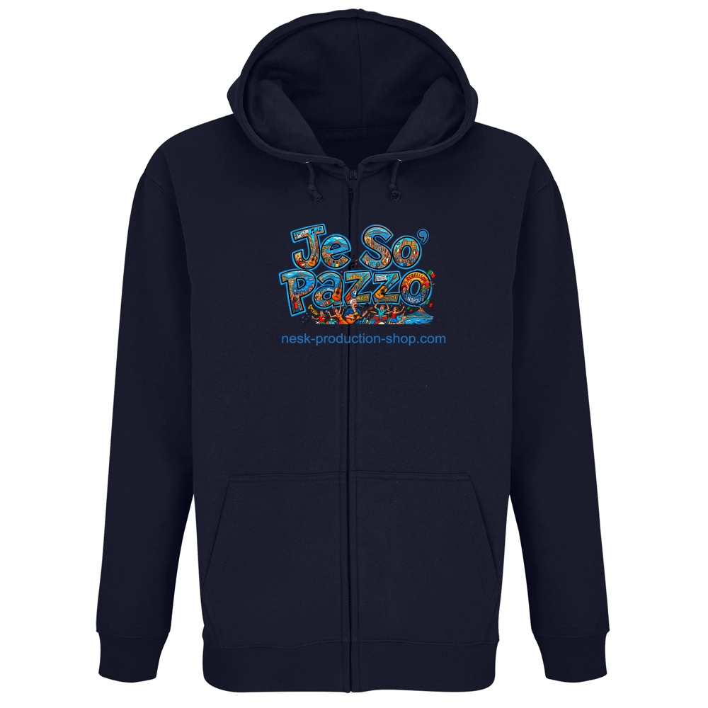 Felpa Premium Cappuccio Zip linea je so pazzo