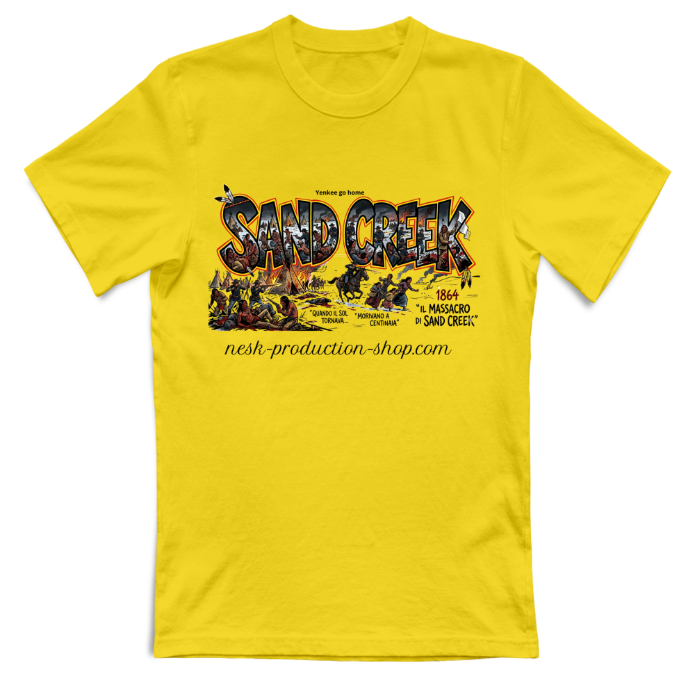 T-Shirt Unisex linea sand creek
