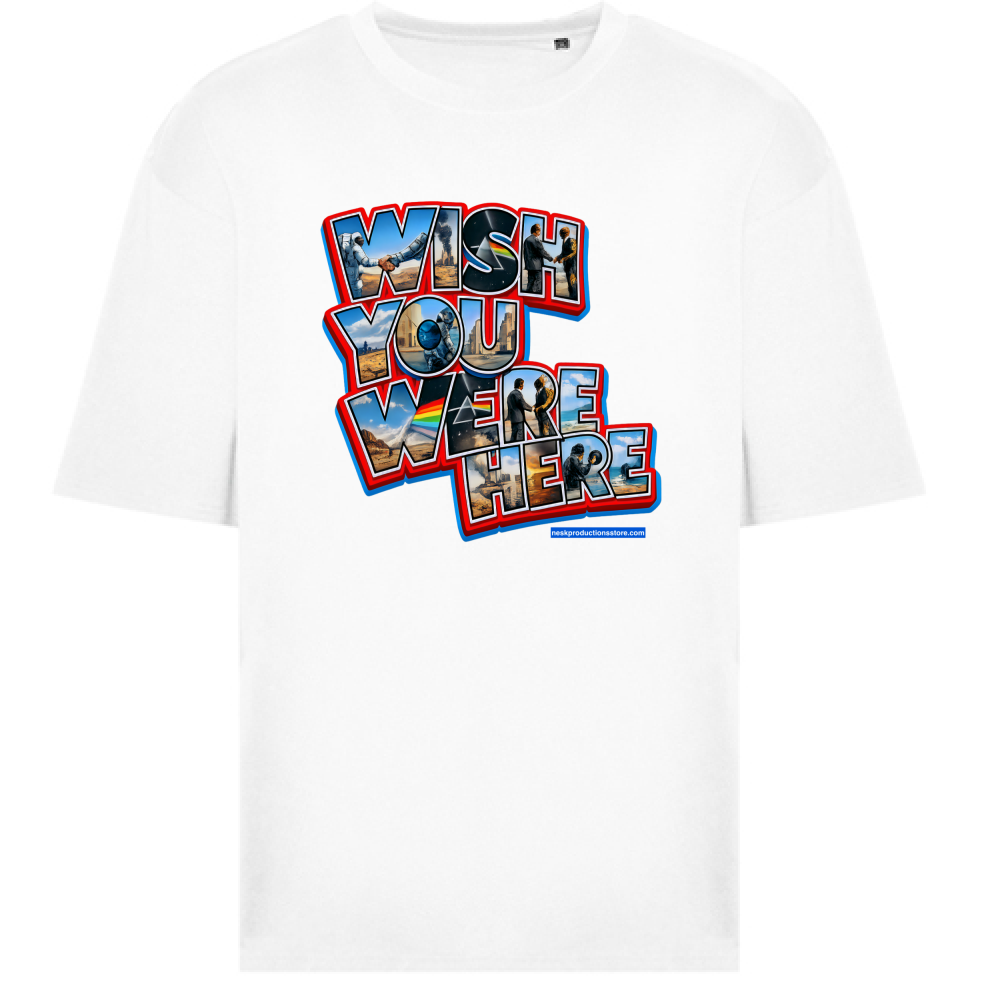 T-Shirt Oversize linea wish you were here A