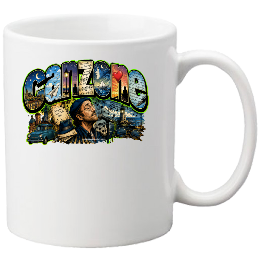 Tazza linea Canzone Dalla