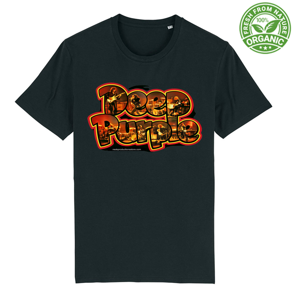 T-Shirt Unisex Organica linea Deep Purple