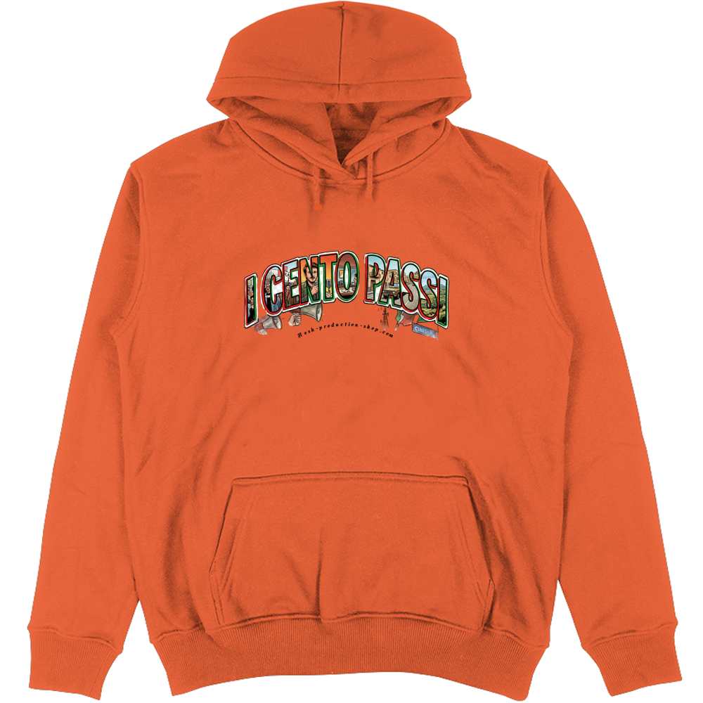 Felpa Unisex con Cappuccio linea cento passi