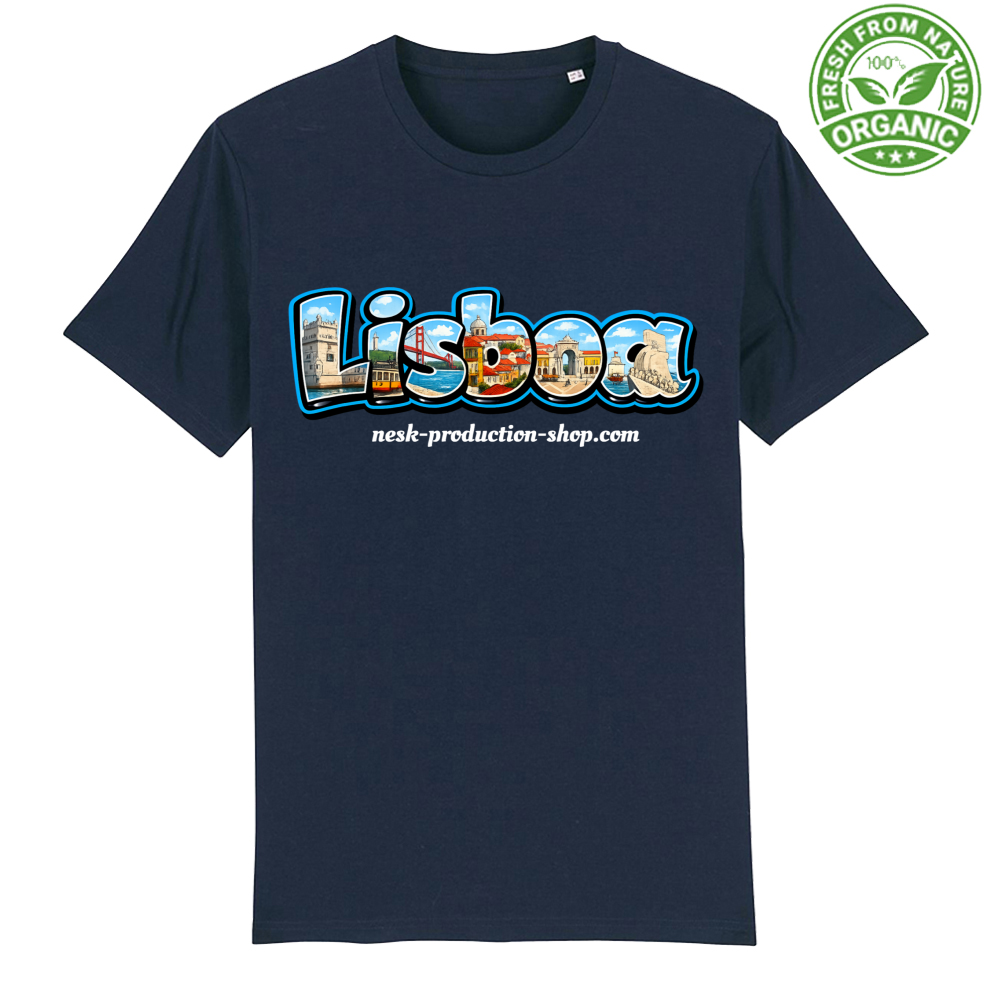 T-Shirt Unisex Organica linea lisboa