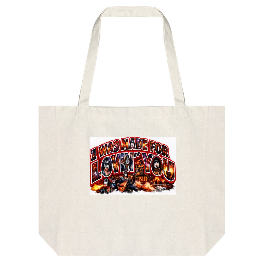Tote Bag Canapa linea i was made for lovin you 1A