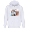 Felpa Premium Cappuccio Zip T-Shirt BatGabb Will Returns