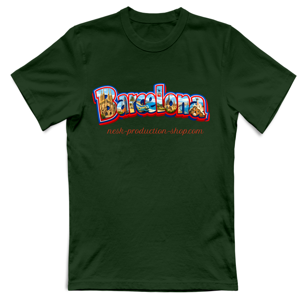 T-Shirt Unisex linea Barcellona