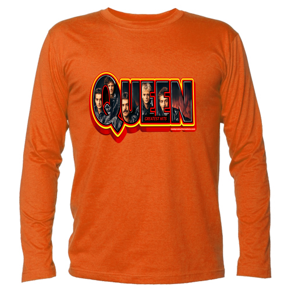 T-Shirt Unisex Manica Lunga Linea Queen  A