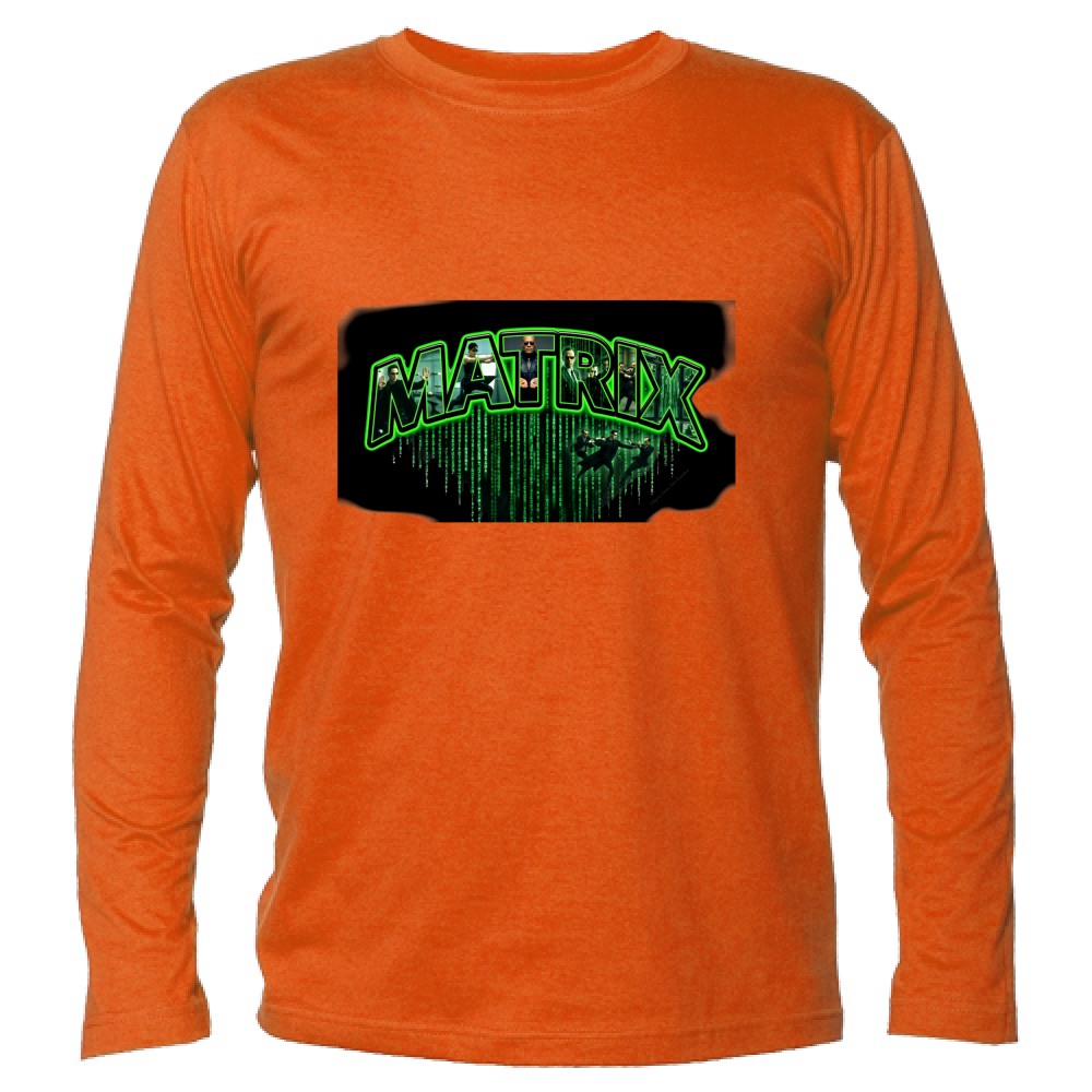 T-Shirt Unisex Manica Lunga linea matrix A