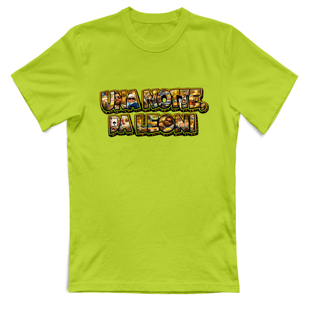 T-Shirt Unisex Maglietta una Notte da Leoni
