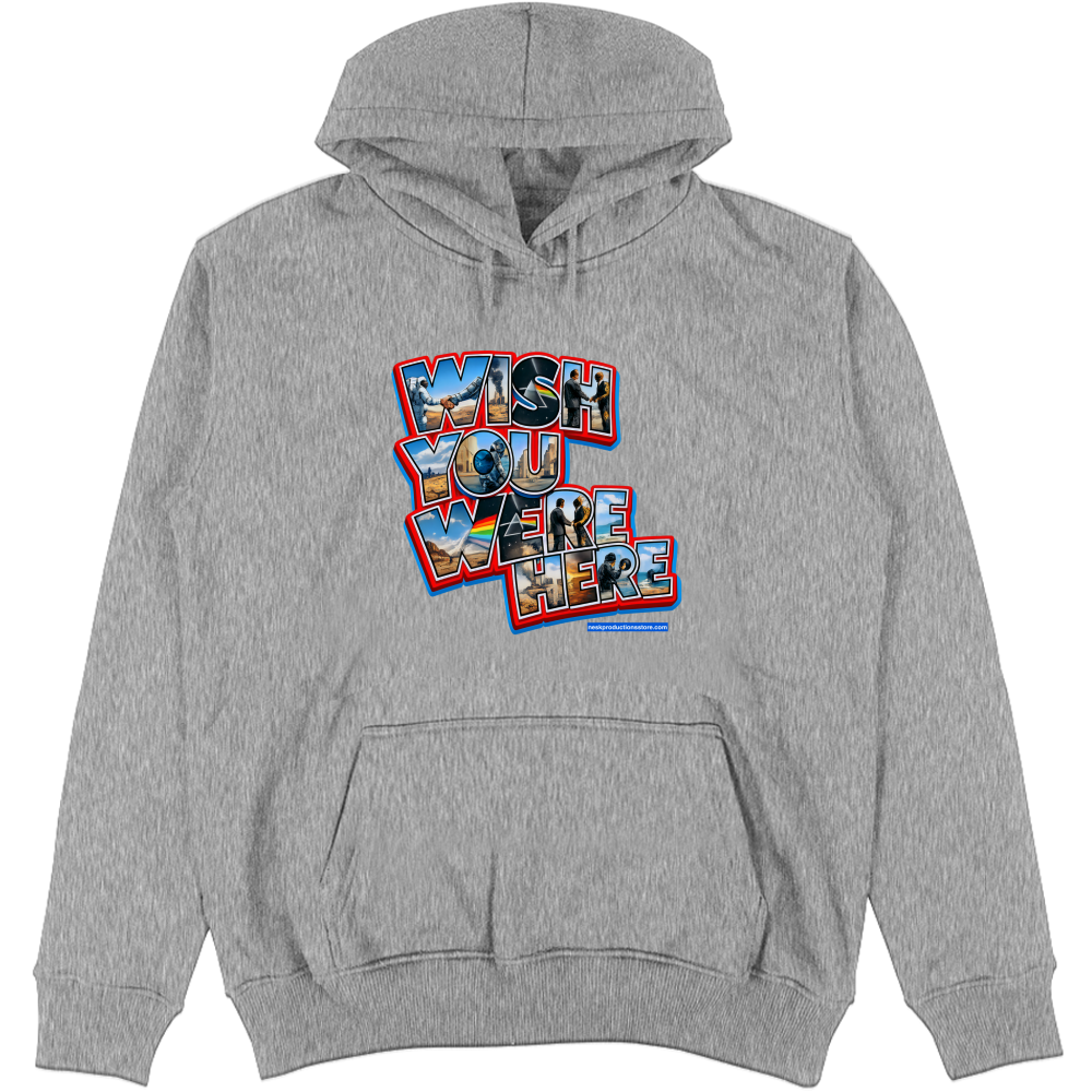 Felpa Unisex con Cappuccio linea wish you were here A