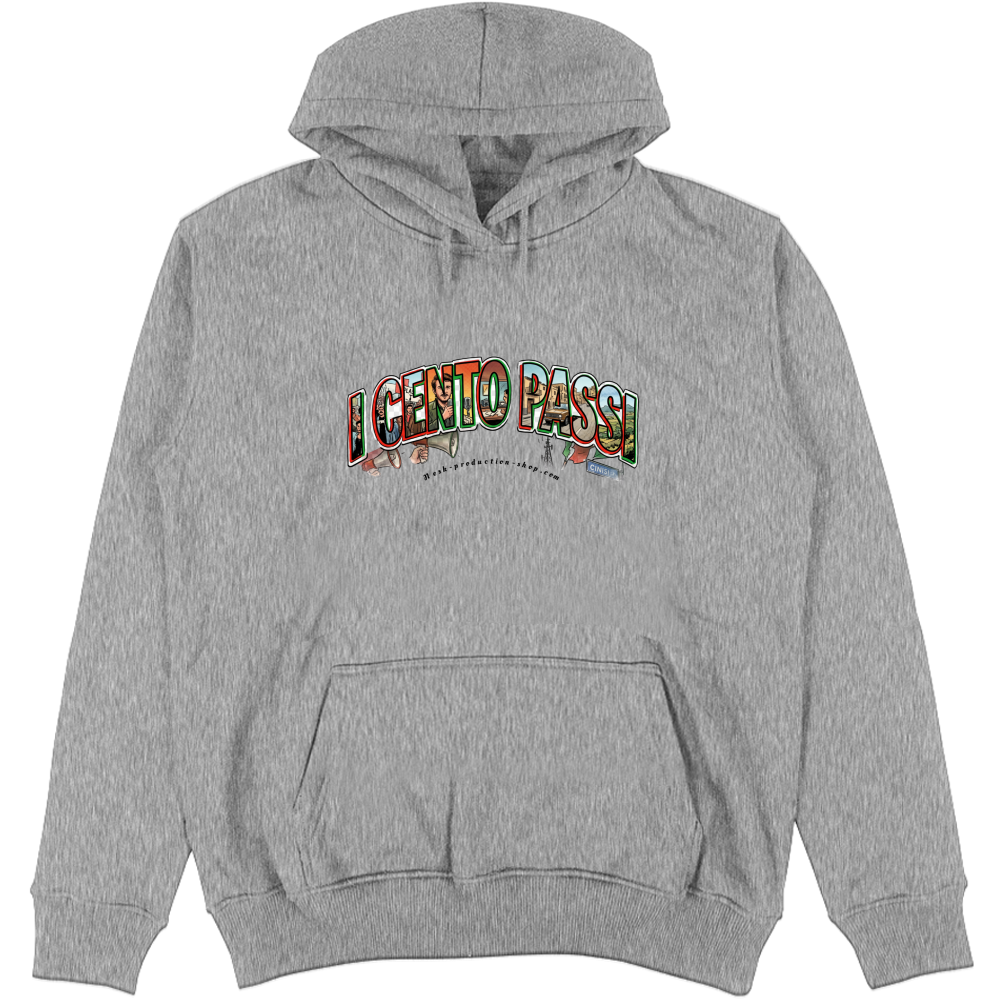 Felpa Unisex con Cappuccio linea cento passi