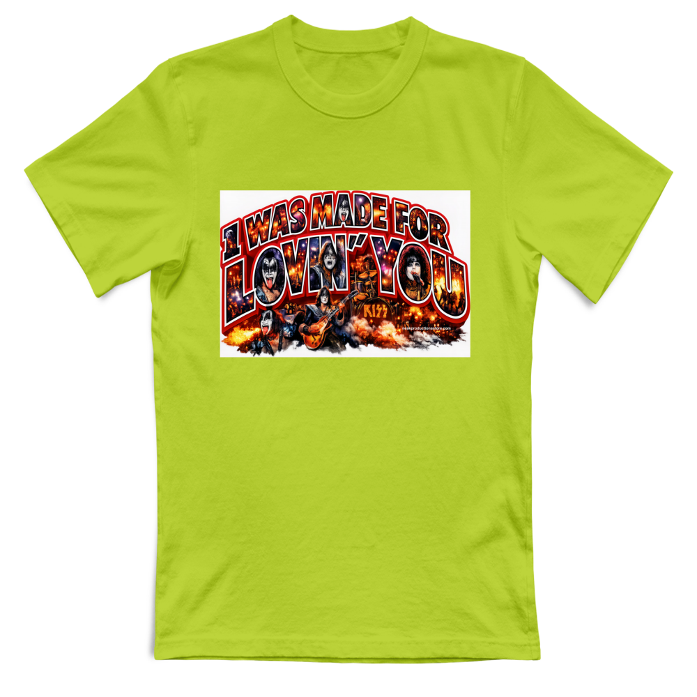 T-Shirt Unisex linea i was made for lovin you 1A