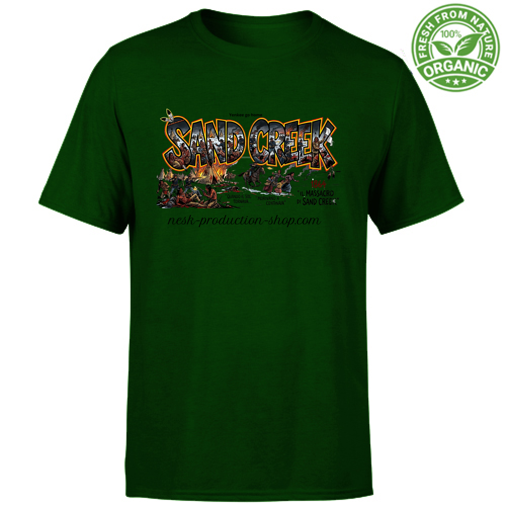 T-Shirt Unisex Organic linea sand creek