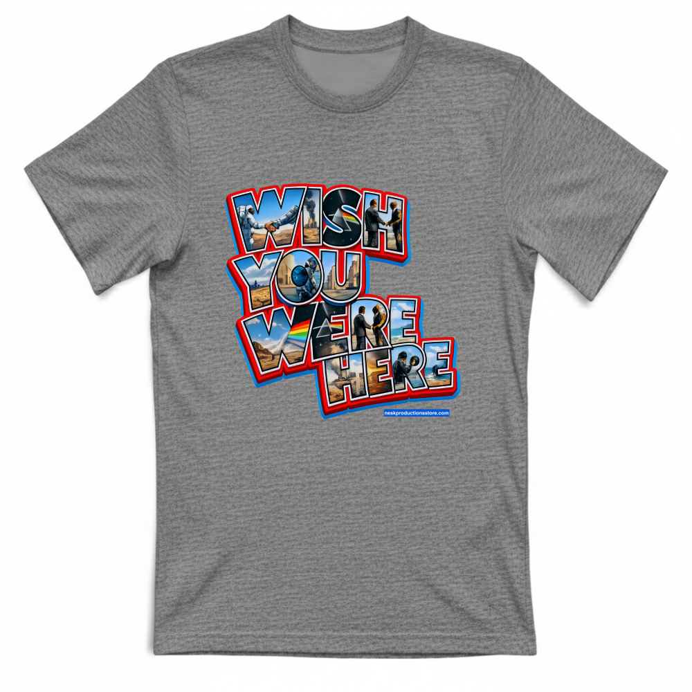 T-Shirt Unisex linea wish you were here A