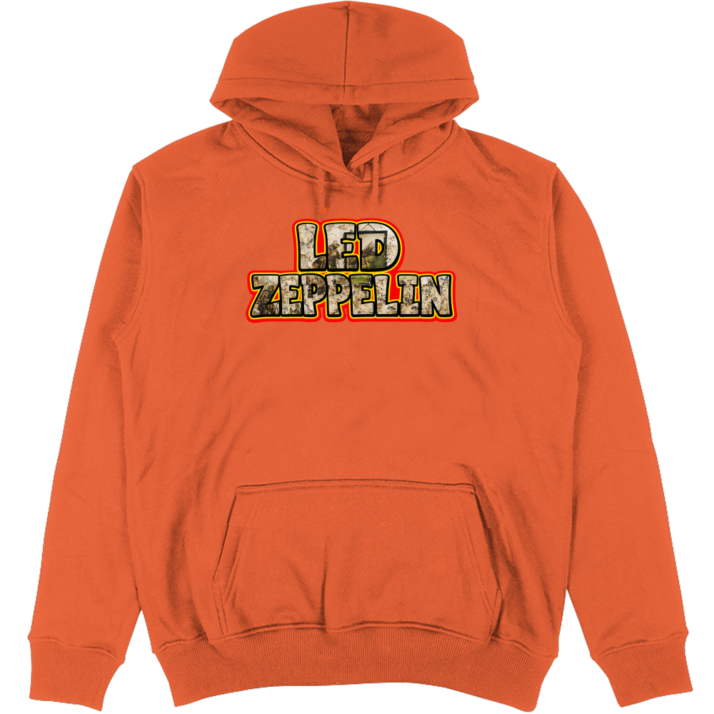 Felpa Unisex con Cappuccio linea led zeppelin