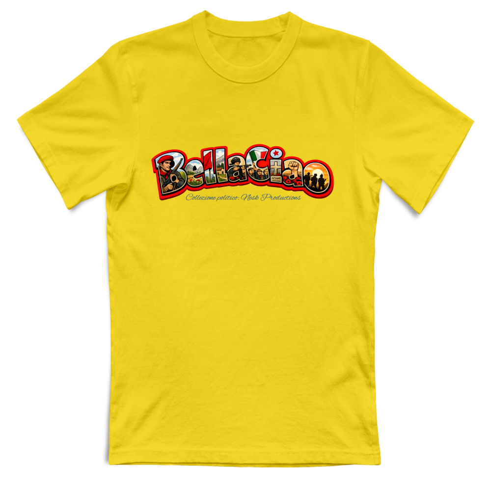 T-Shirt Unisex linea bella ciao