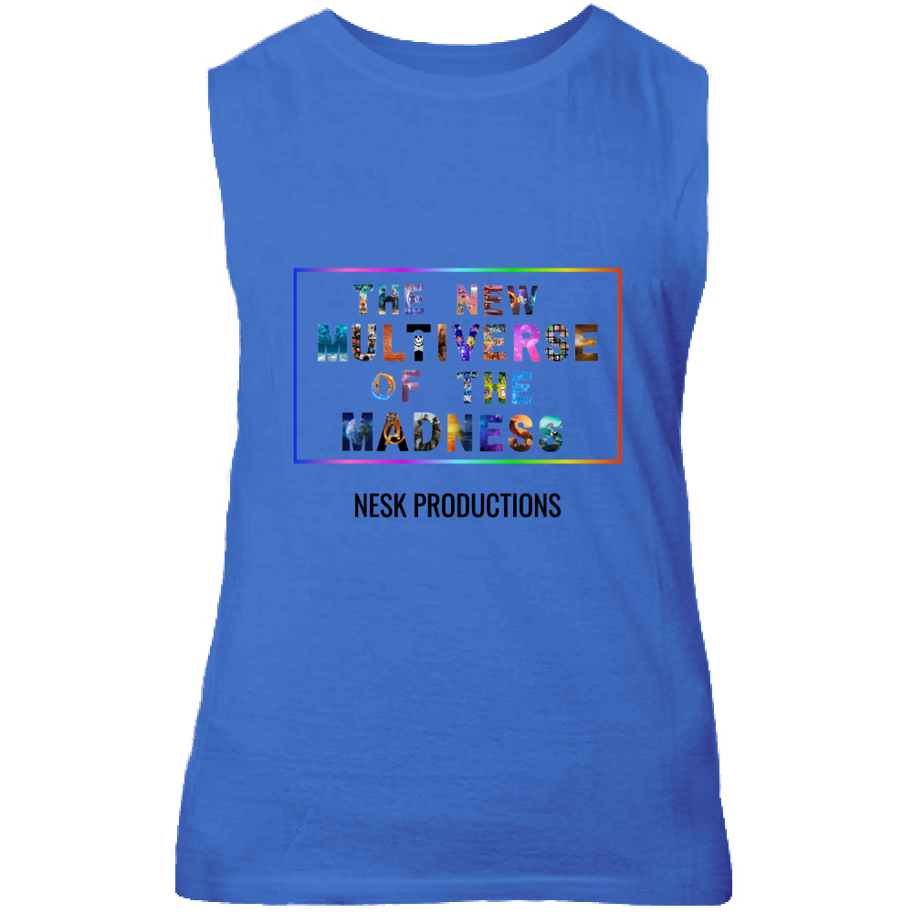 Canotta Unisex T-Shirt of Multiverse a Sfondo Bianco