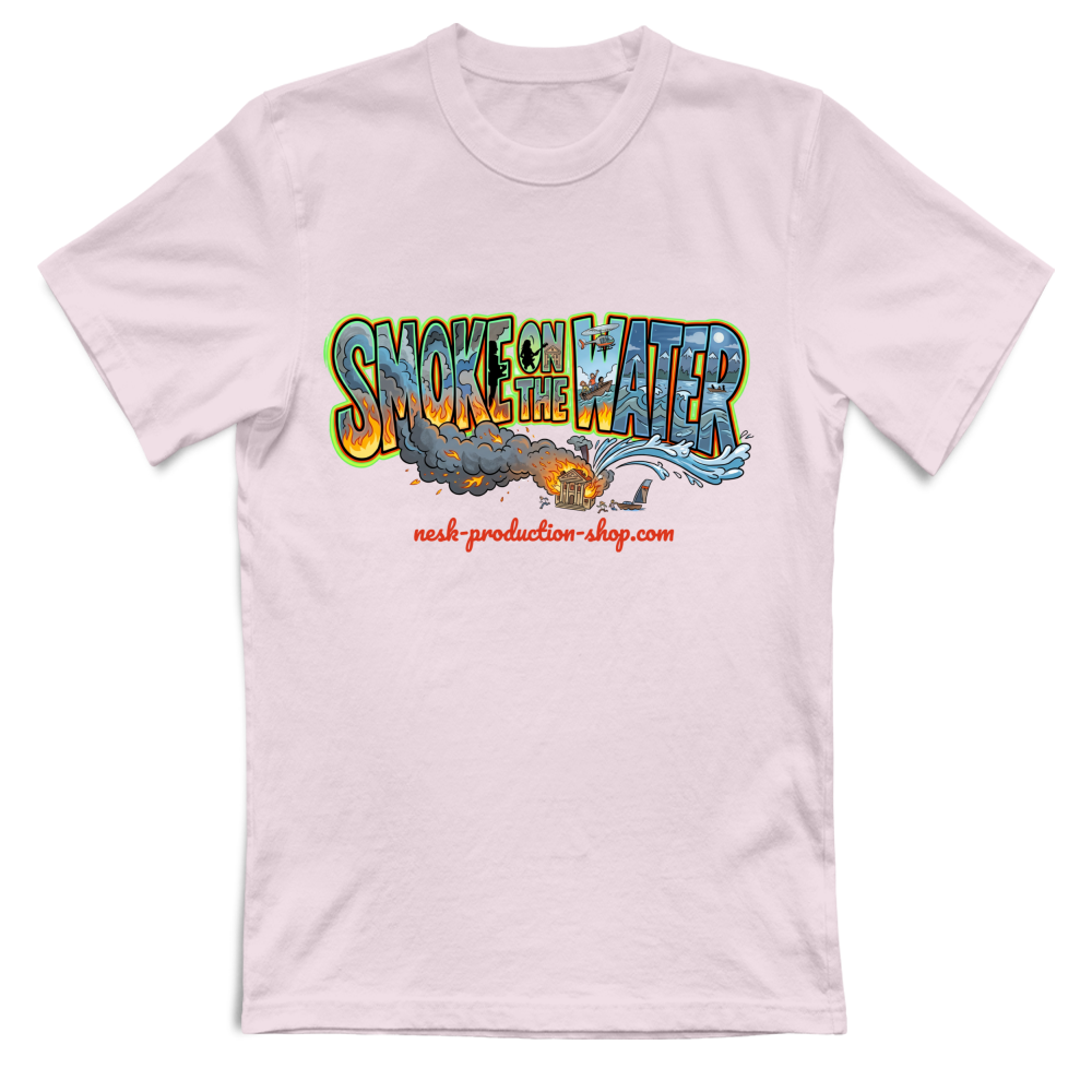 T-Shirt Bambino linea smoke on the water